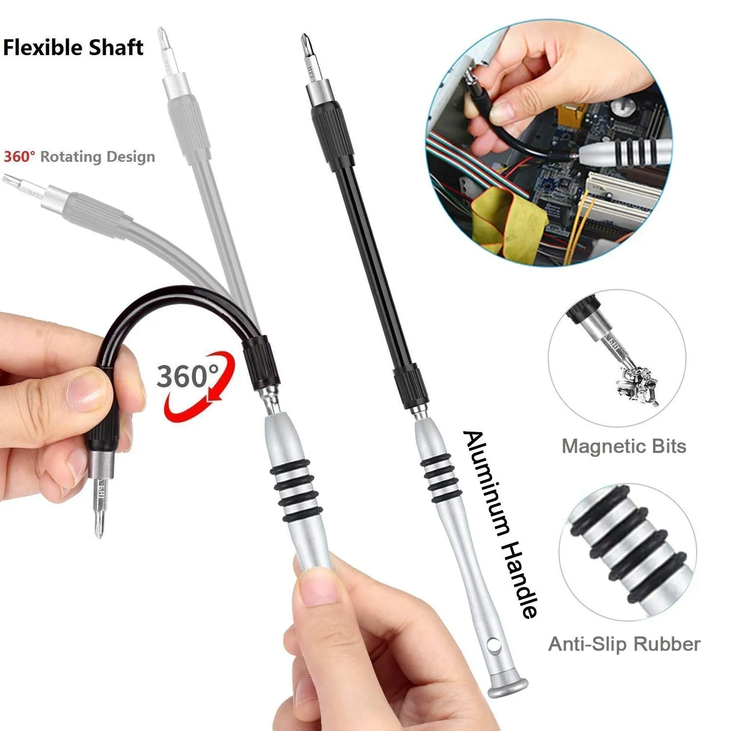 110 in 1 Professional Precision Screwdriver Set / Multi-Function Magnetic Repair Tool Kit