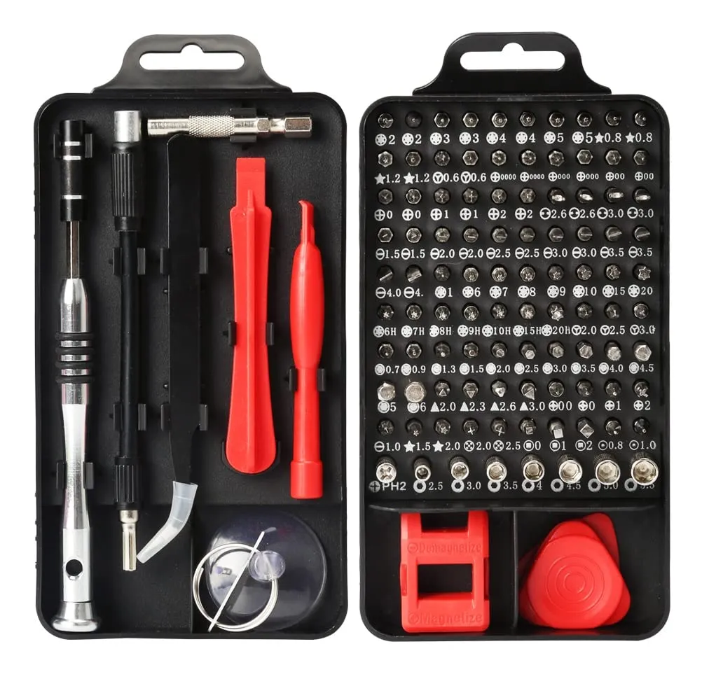 110 in 1 Professional Precision Screwdriver Set / Multi-Function Magnetic Repair Tool Kit