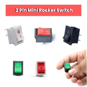 2-Pin Mini Rocker Switch