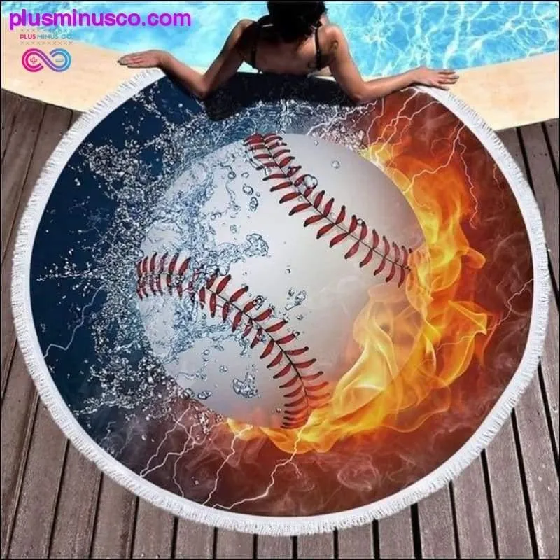 2020 Newest Cool Football Sports Summer Round Swimming Beach