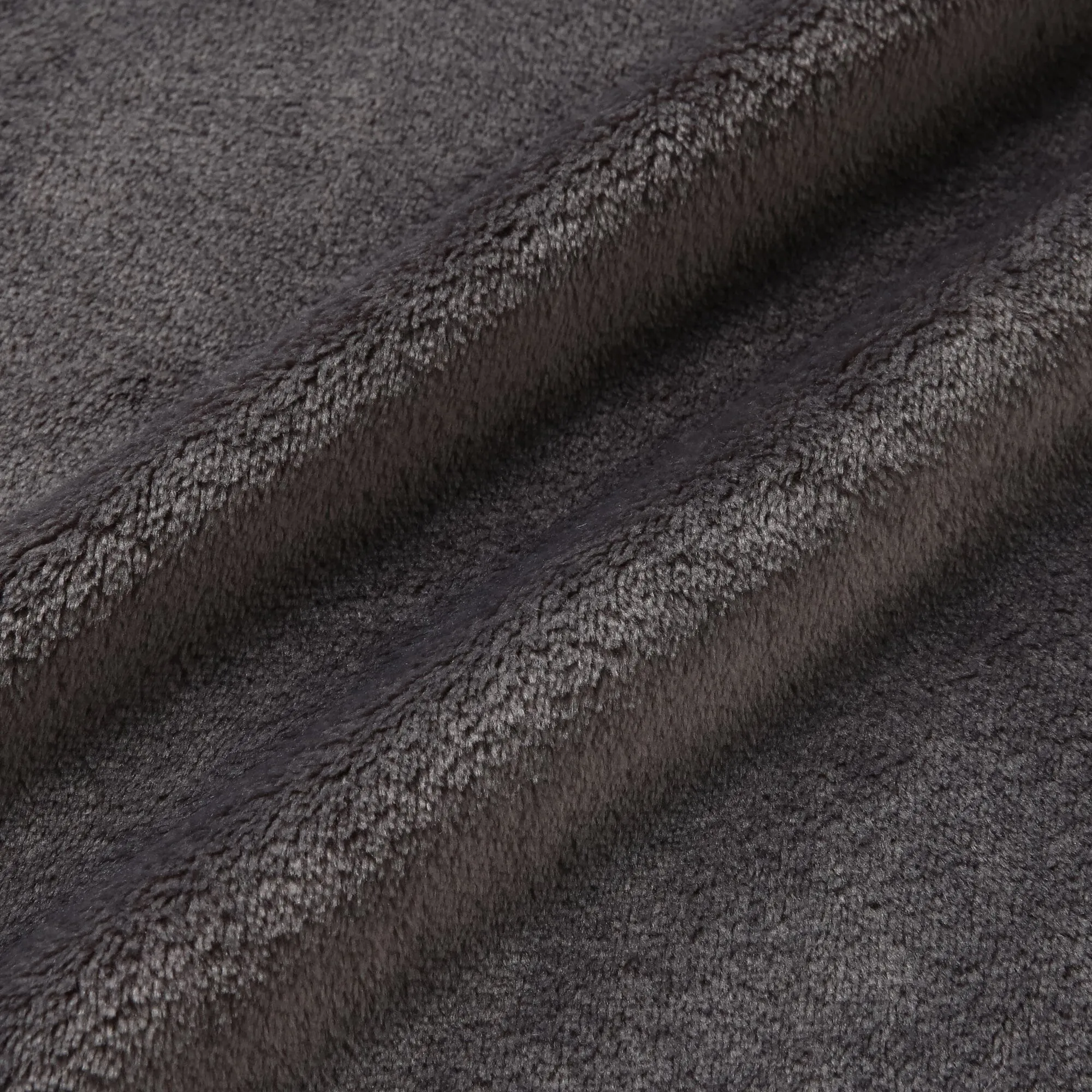 23Aw Godis Throw - Soft and Cozy Dark Gray