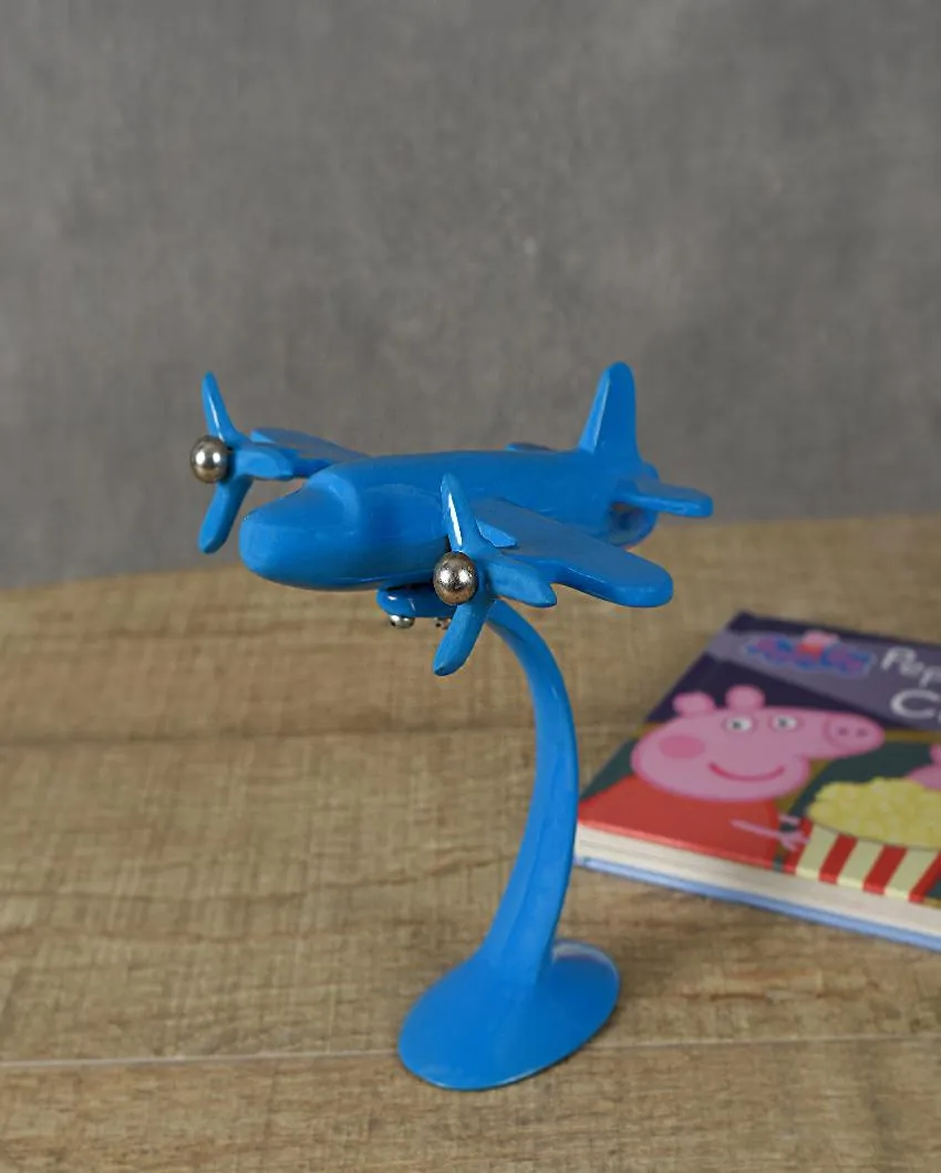 Aeroplane Sculpture Decor Object | 6.5 Inches