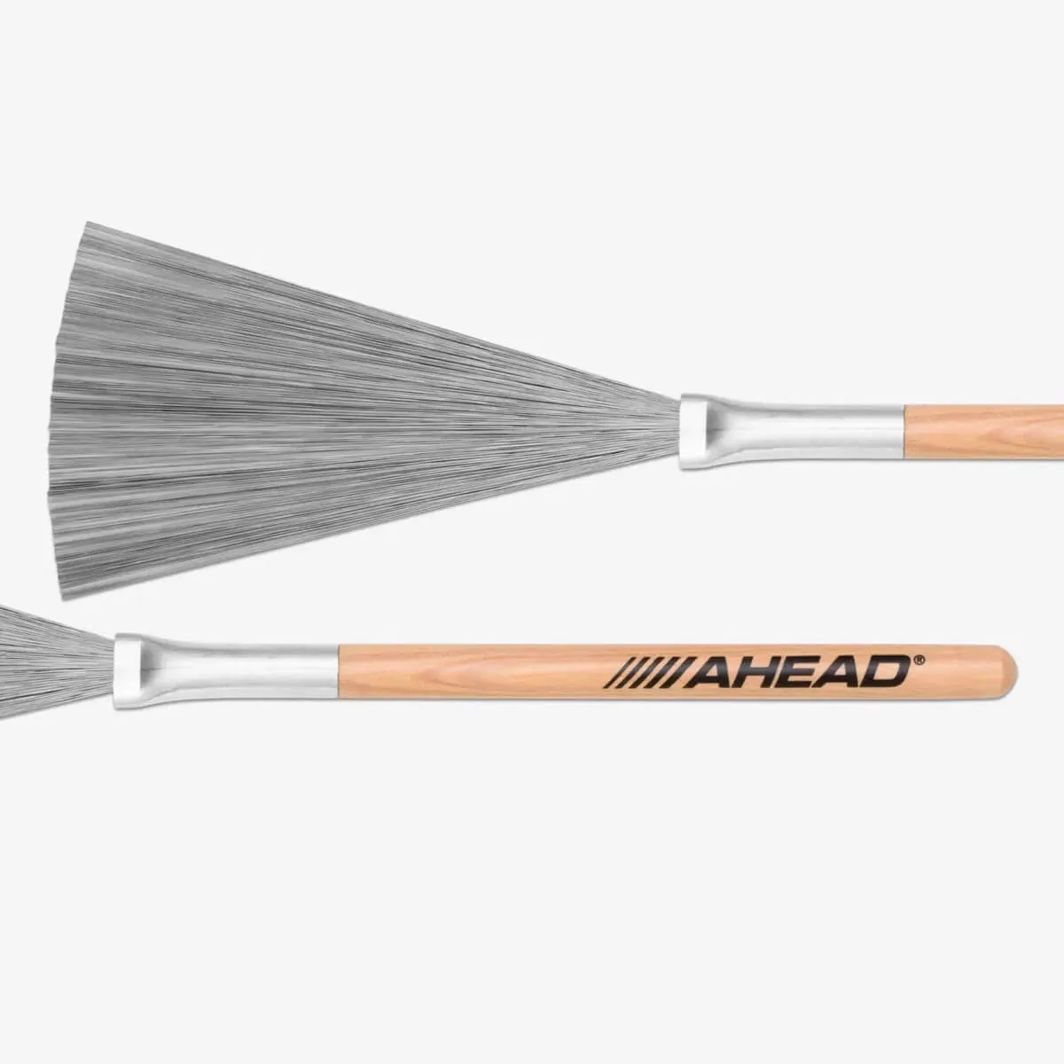 Ahead Slim Grip Wood Handle Wire Brush