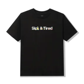 Anti Social Social Club - Sick N Tired Tee - Black