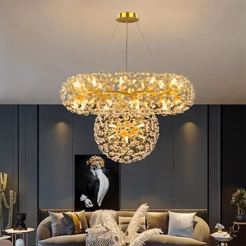 Arabella Crystal Tiered Chandelier