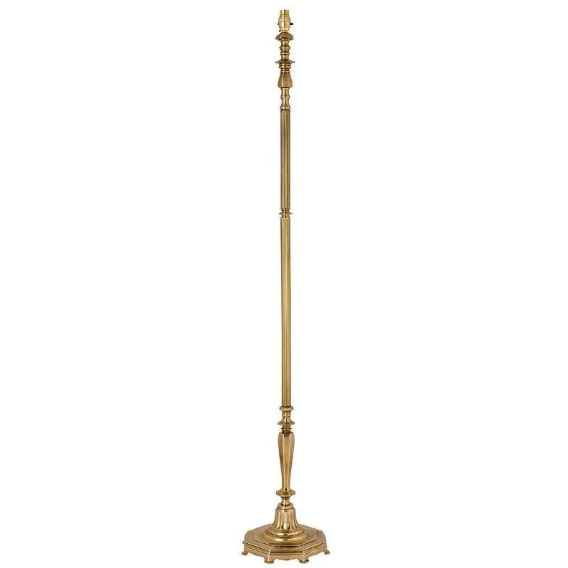 Asquith Solid Brass Floor Lamp Base