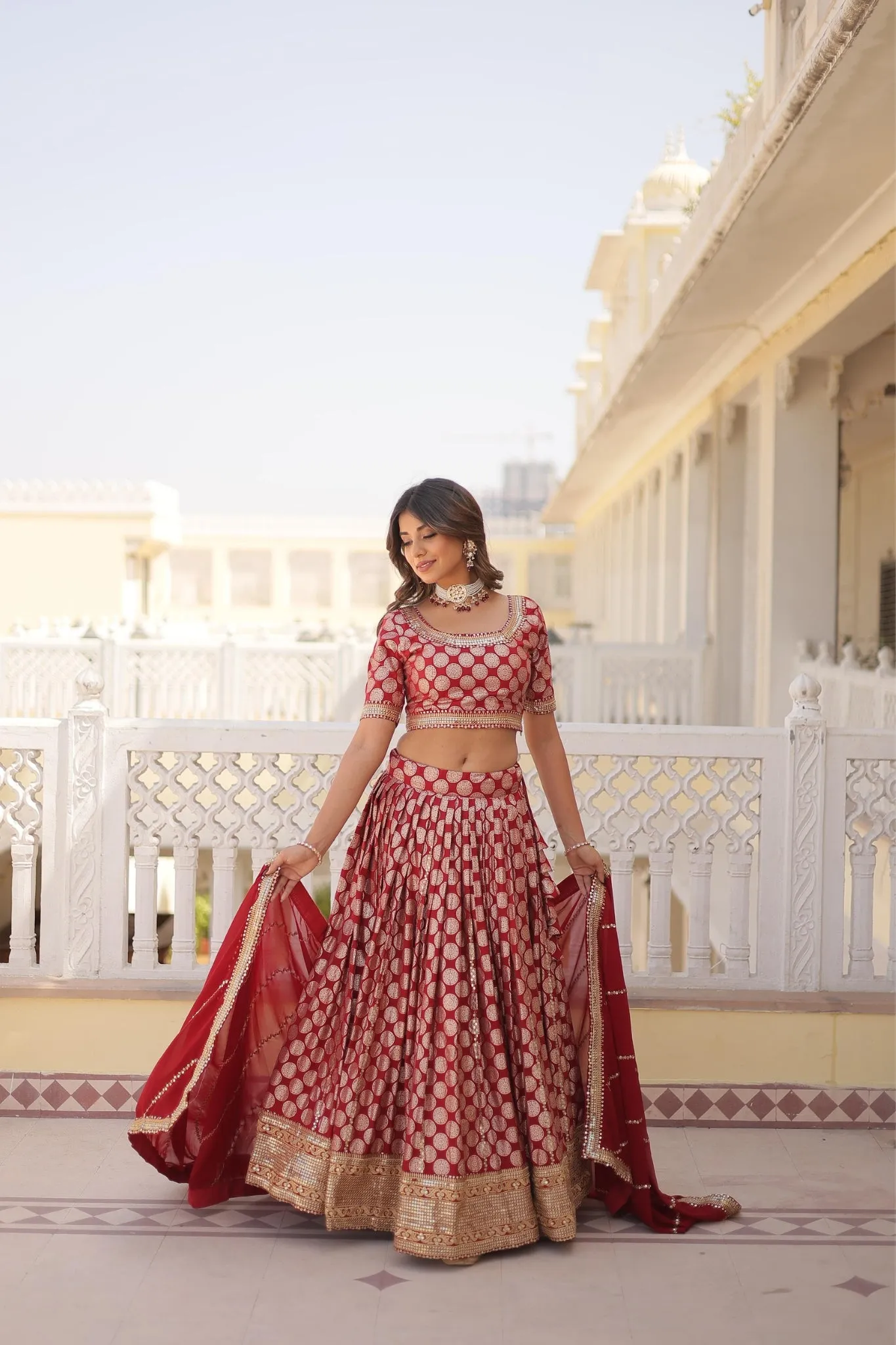 Attractive Designer Lehenga Choli For Women