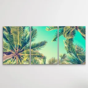 Bahamas - Three Piece Tropical Print Set Triptych