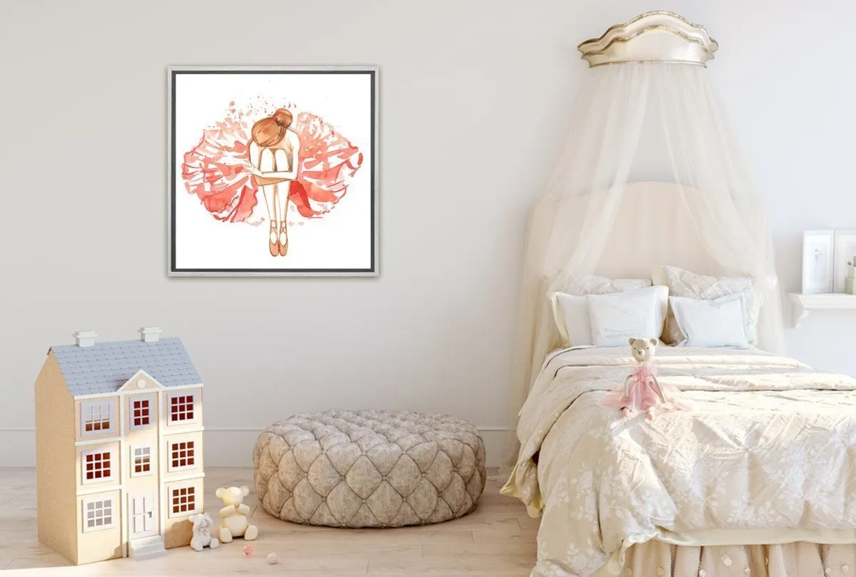 Ballerina Pink | Canvas Wall Art Print