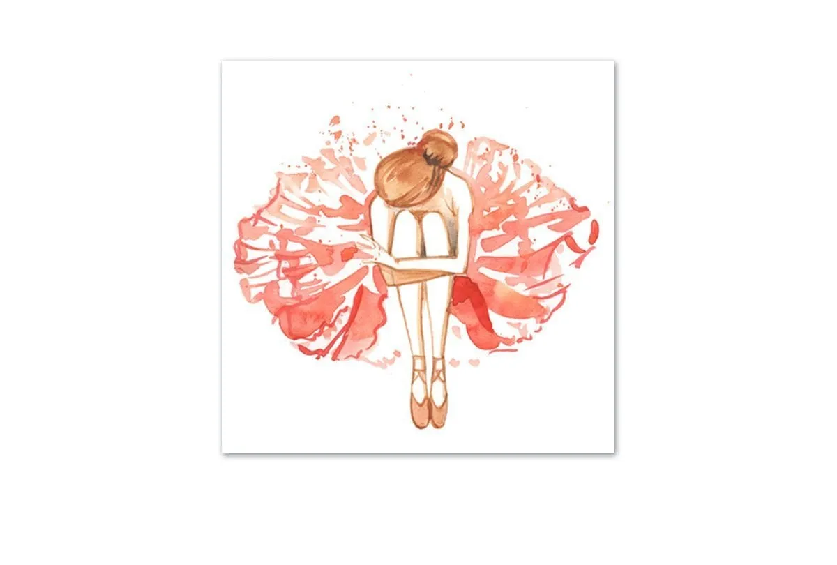 Ballerina Pink | Canvas Wall Art Print