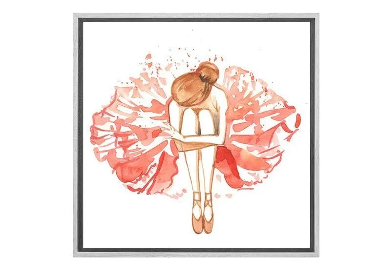 Ballerina Pink | Canvas Wall Art Print