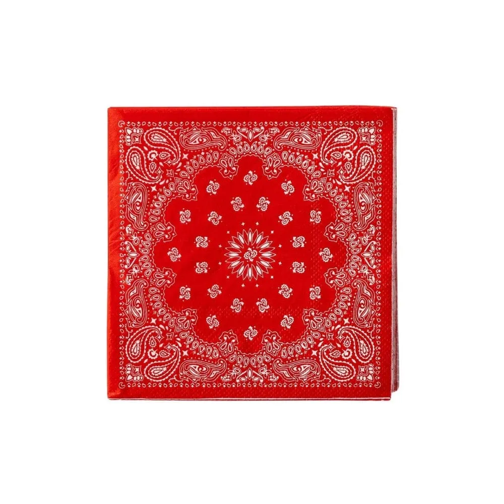 Bandana Cocktail Napkin Set