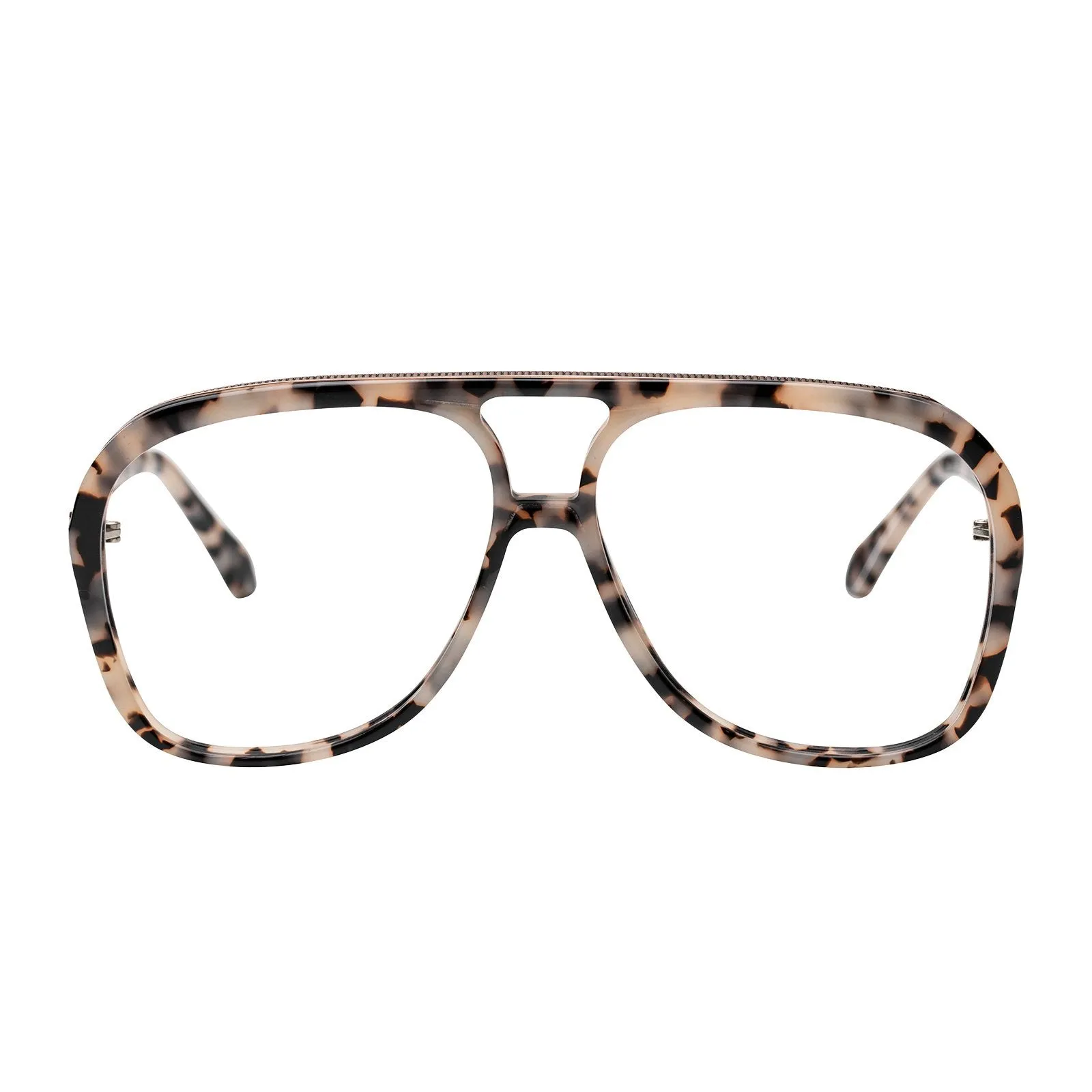 Bang | Optics - Ivory Tort w. Rose Gold Metal Trim / Clear Lens