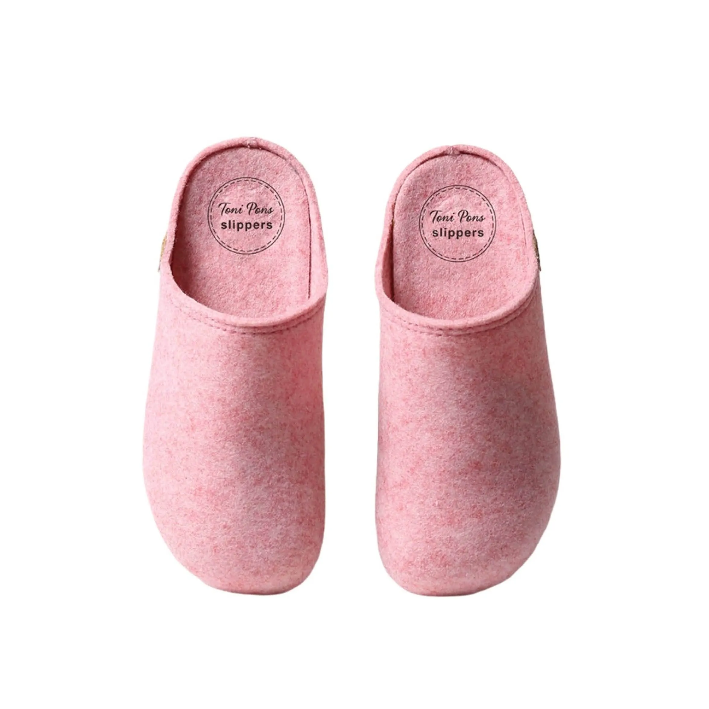 Basic Felt Slippers for Unisex - Mona-FR