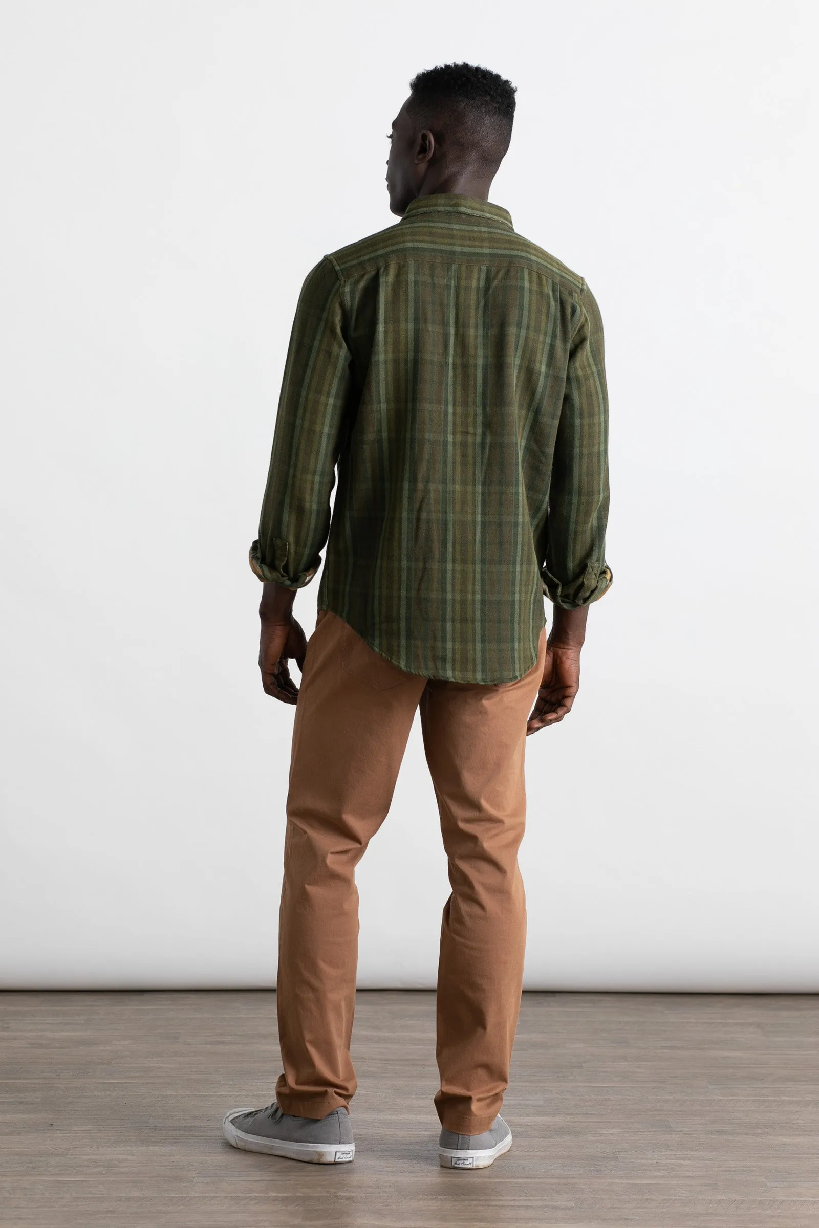 Bedford Shirt / Hemlock Plaid Doubleface