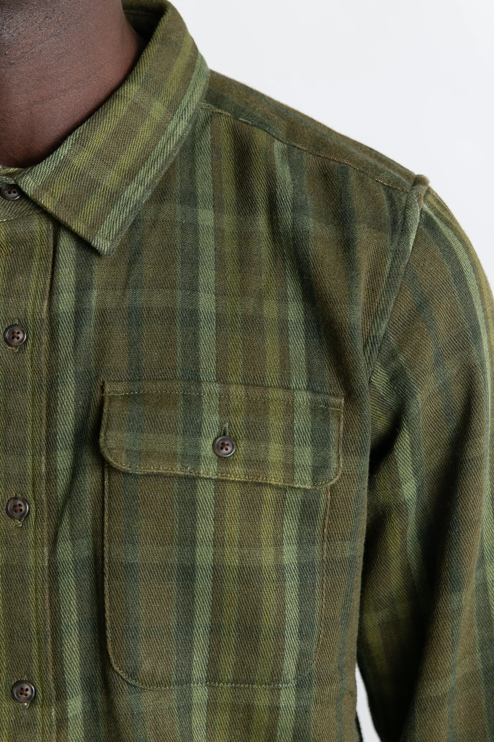 Bedford Shirt / Hemlock Plaid Doubleface