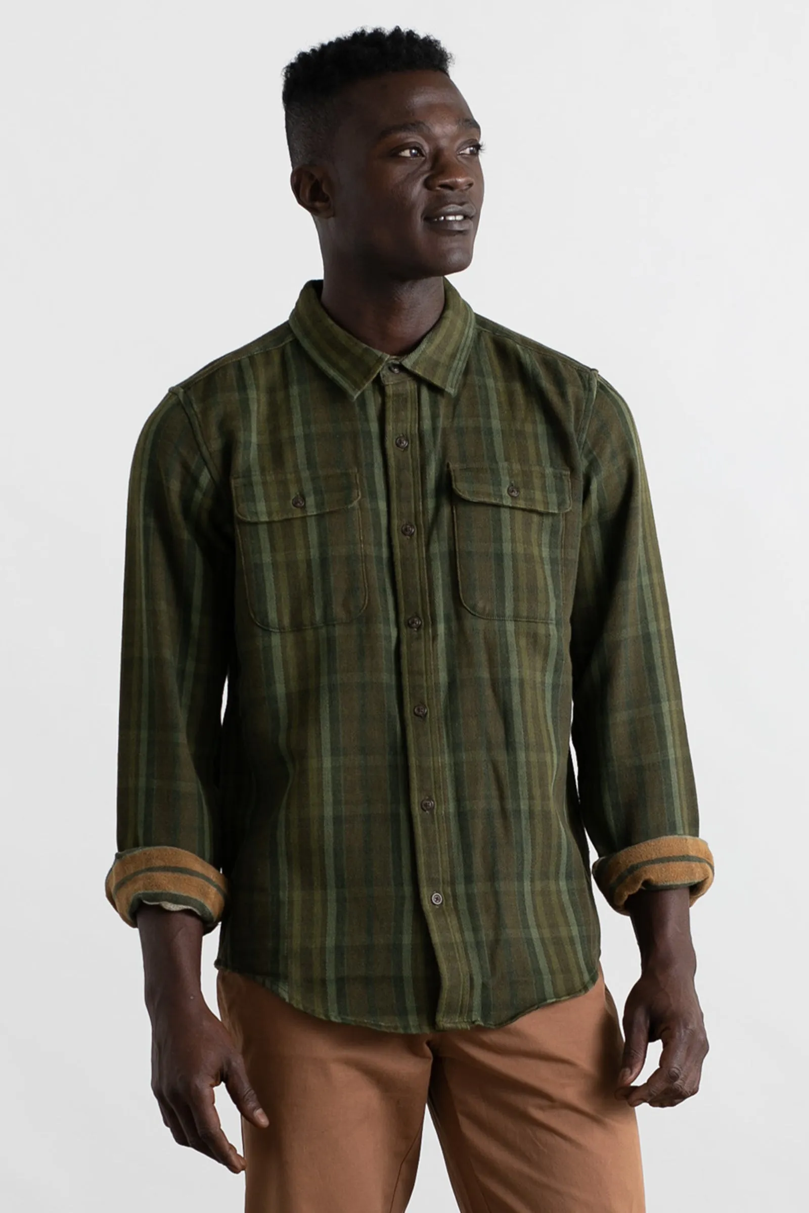 Bedford Shirt / Hemlock Plaid Doubleface