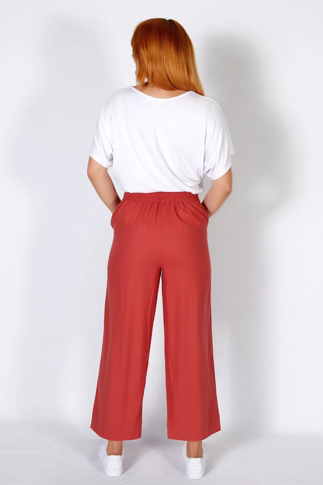 Betty Basics Parker Pant in Berry