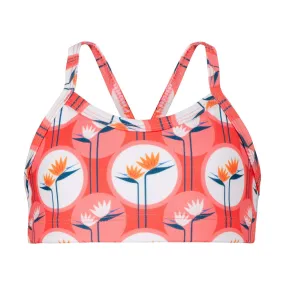 Birds of Paradise Bikini Top