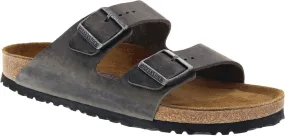 Birkenstock Arizona Iron Oiled Leather Soft Footbed