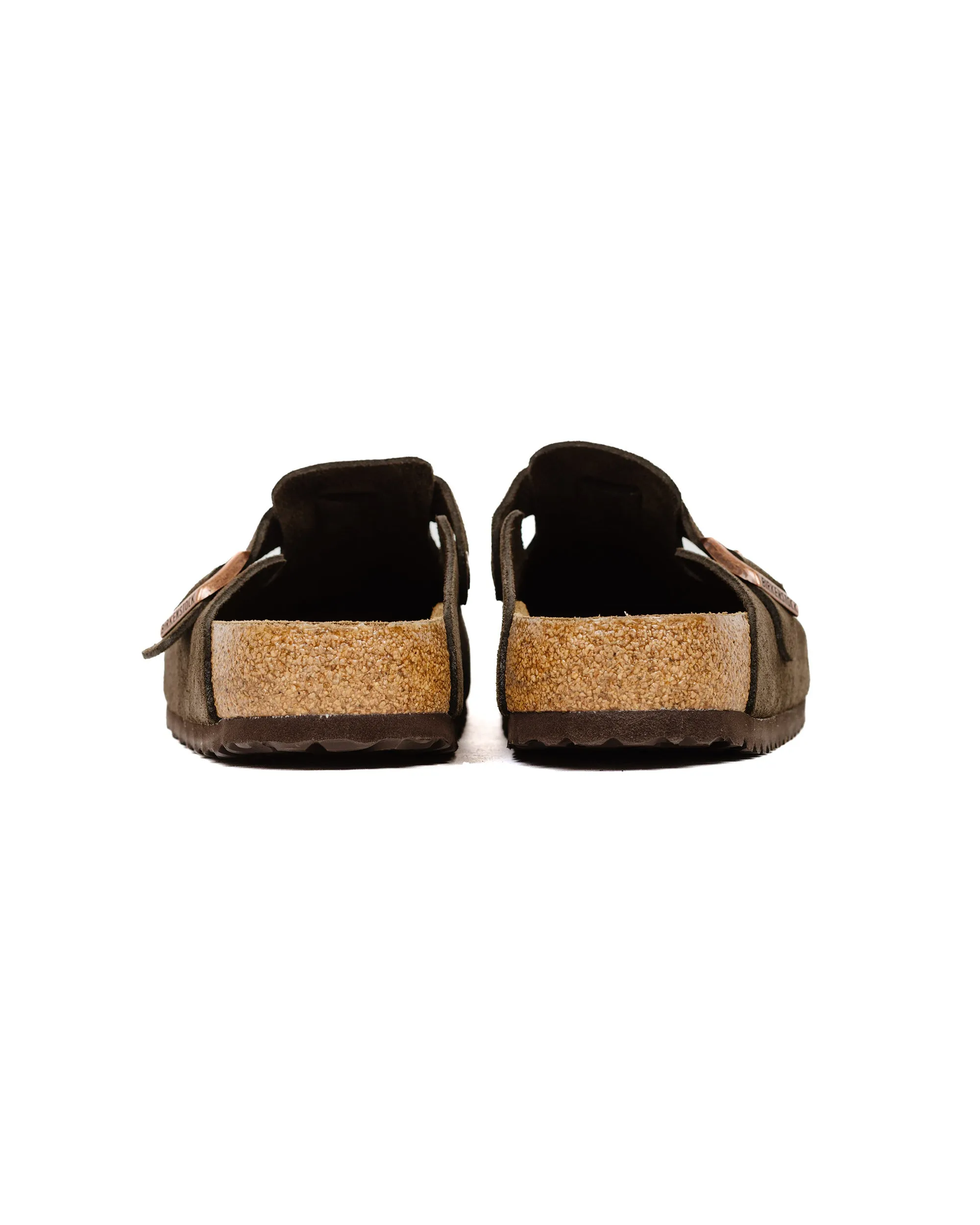 Birkenstock Boston Mocha Suede