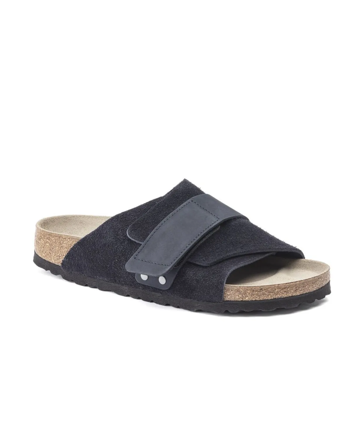 Midnight Blue Suede/Nubuck Leather Birkenstock Kyoto Sandals