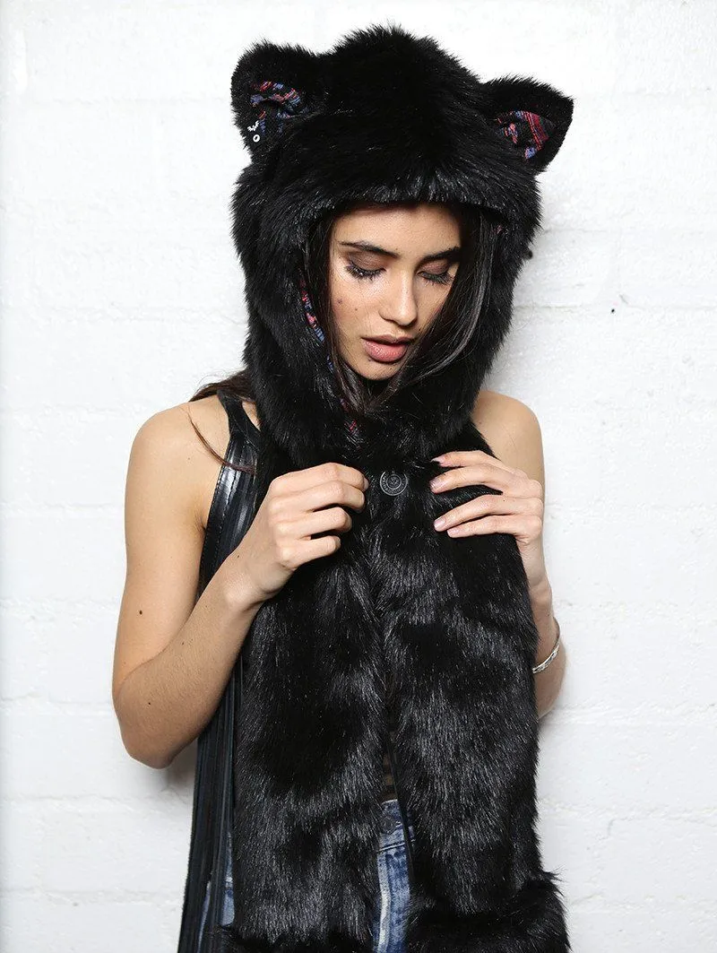 Black Kitty-MeOw! SpiritHood