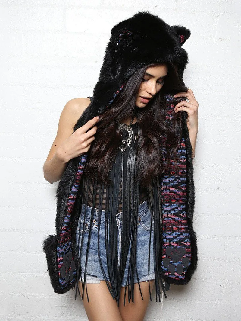 Black Kitty-MeOw! SpiritHood