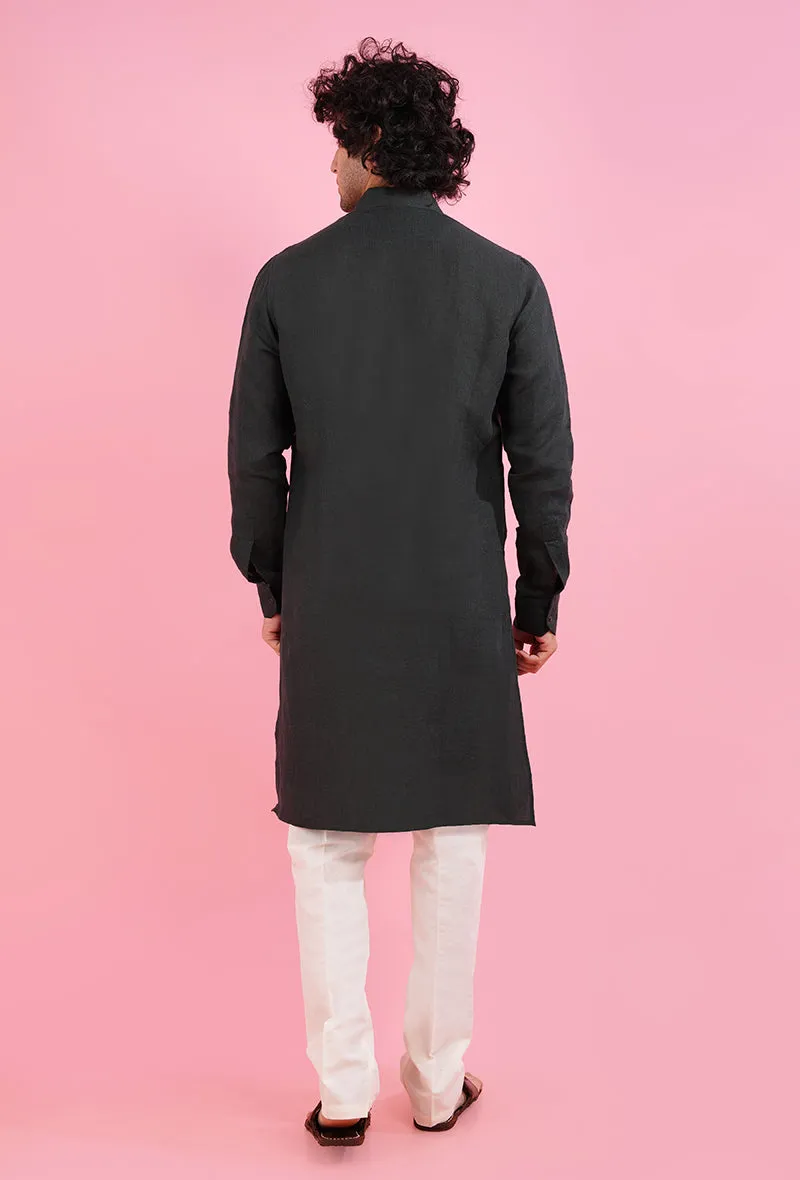 Black Kurta Pajama | Azania