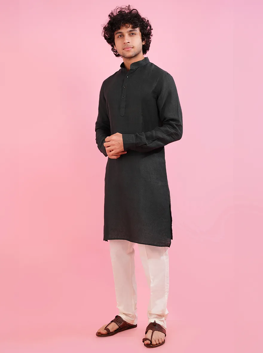 Black Kurta Pajama | Azania