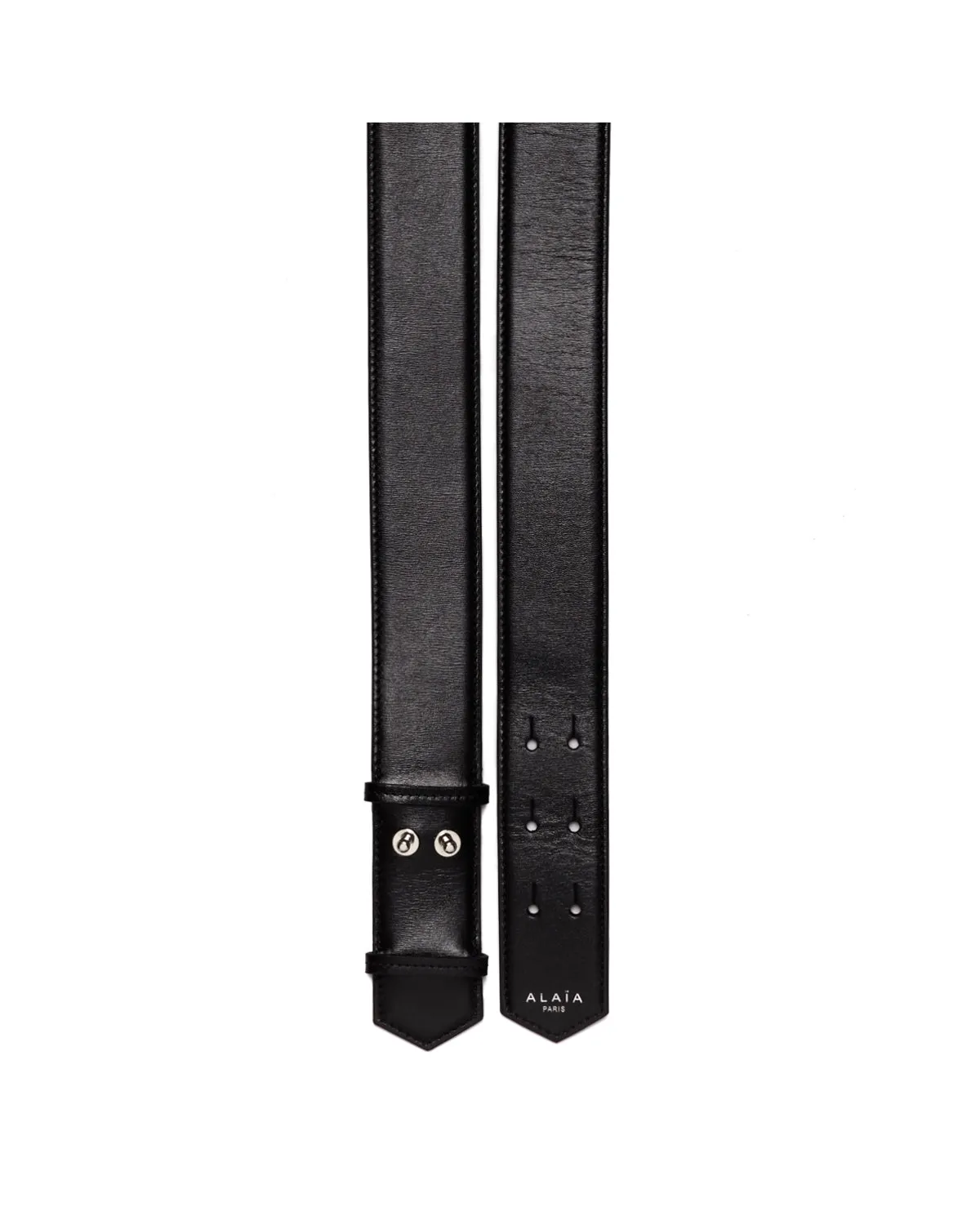 Black One-Piece Belt