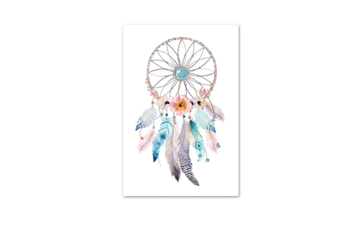 Boho Dreamcatcher 3 | Canvas Wall Art Print