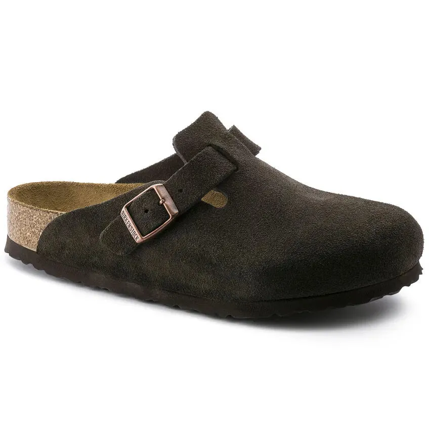 Boston Soft Footbed Suede Leather