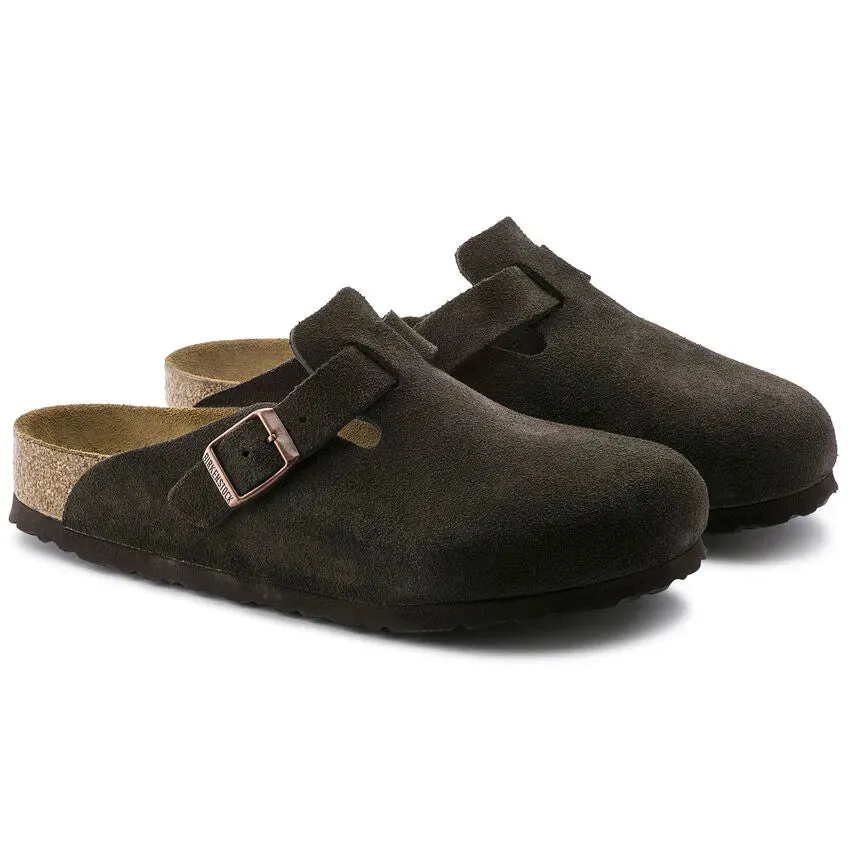 Boston Soft Footbed Suede Leather