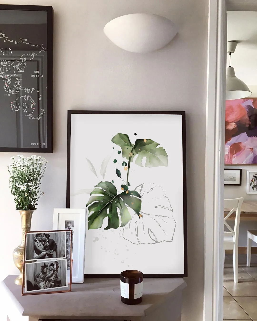 Botanical Wall Art Print 'Canopy' - Plant Prints, Botanical Art Prints and Botanical Illustrations