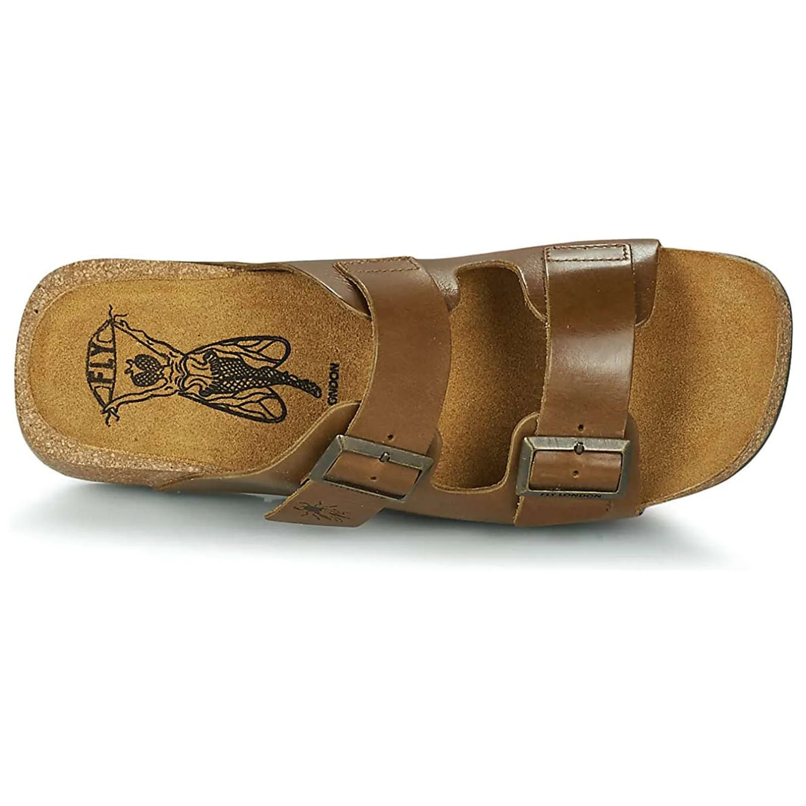 Caja721Fly Leather Women's Slide Sandals