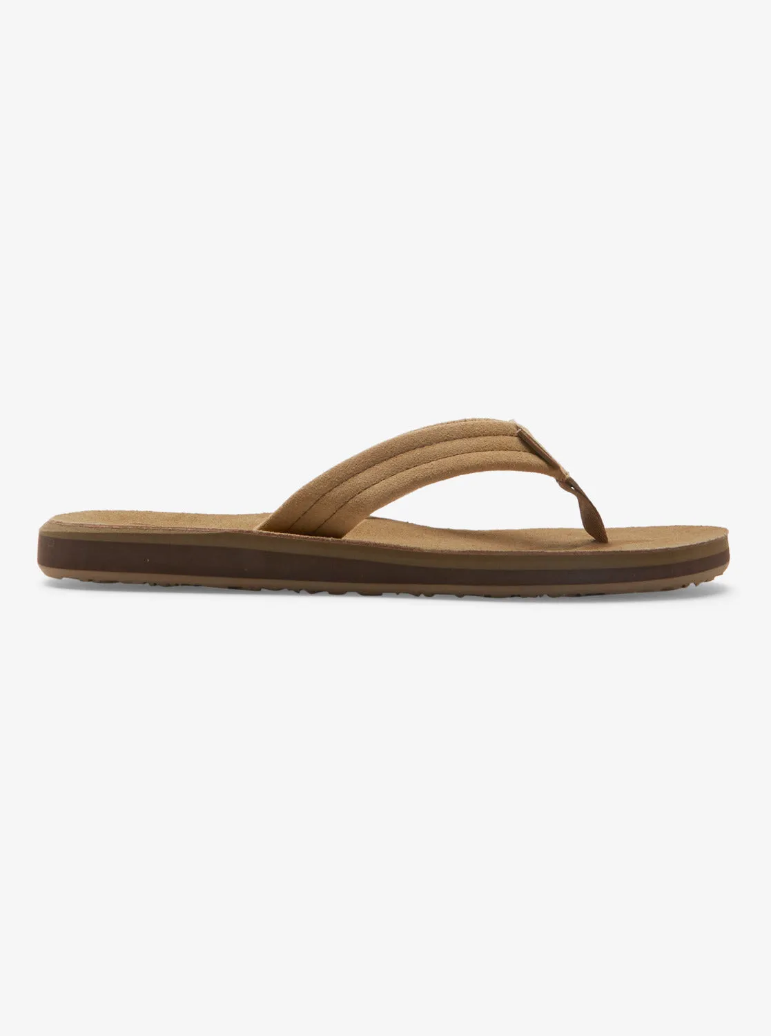 Carver Suede Plus Sandals - Tan 1