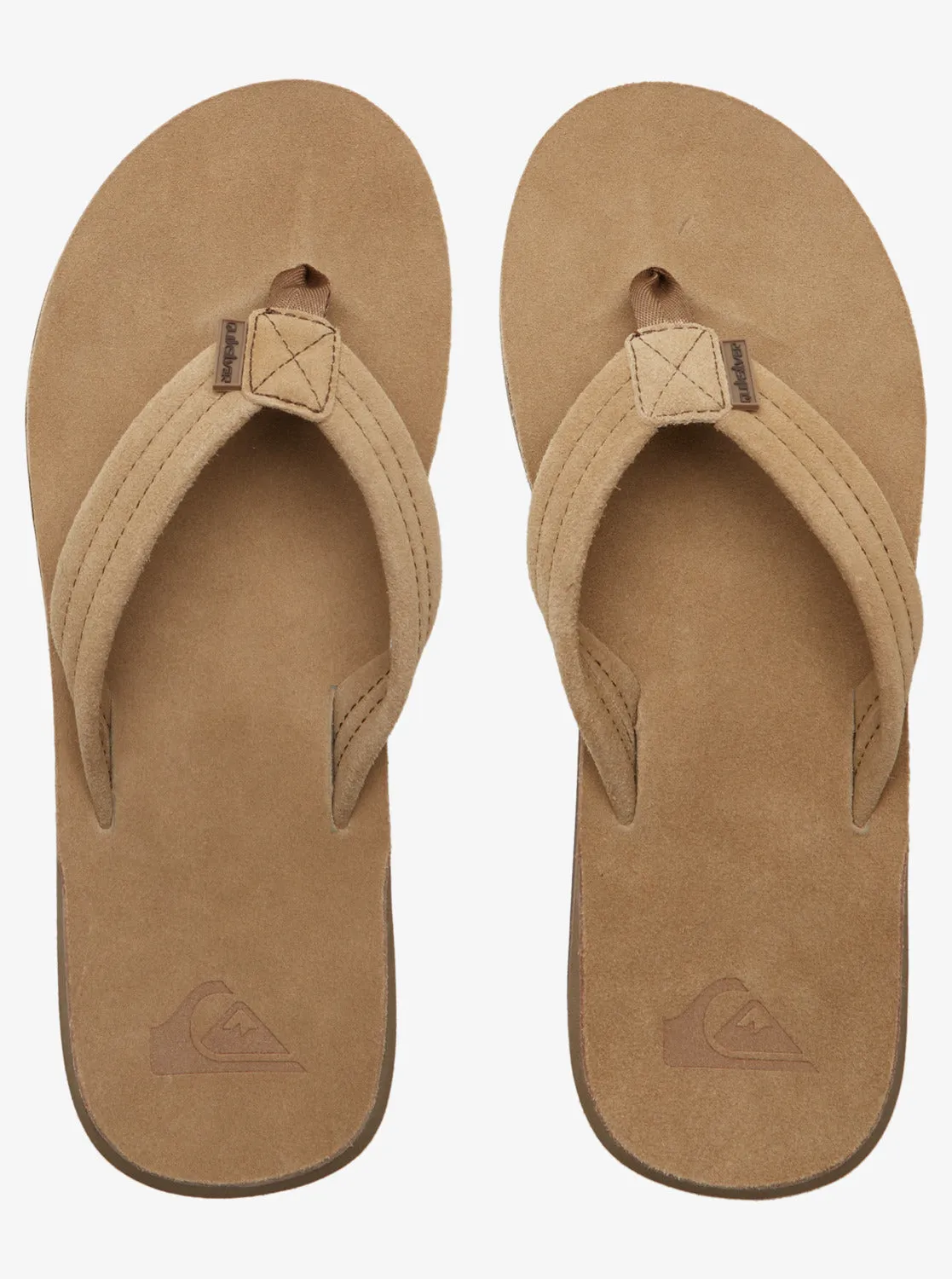 Carver Suede Plus Sandals - Tan 1