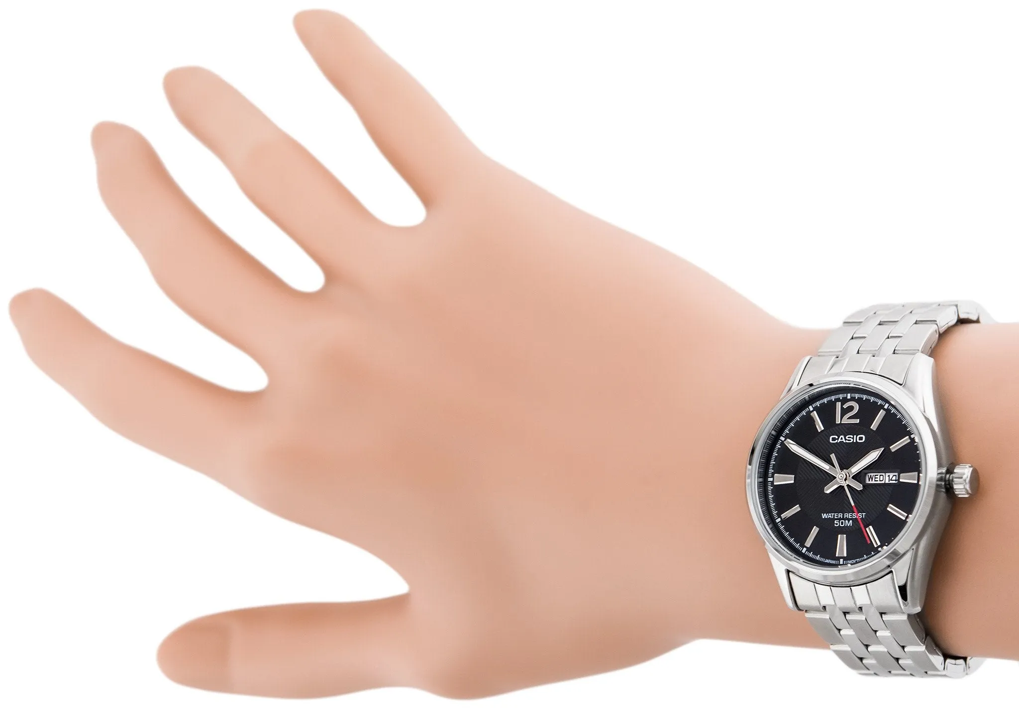 Casio - LTP-1335D-1AVDF - Stainless Steel Wrist Watch for Women