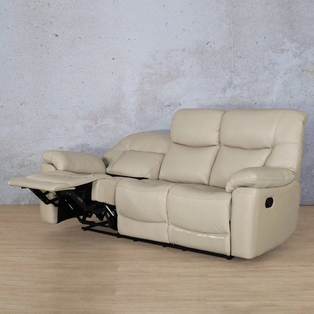 Chester 3 Seater Leather Recliner