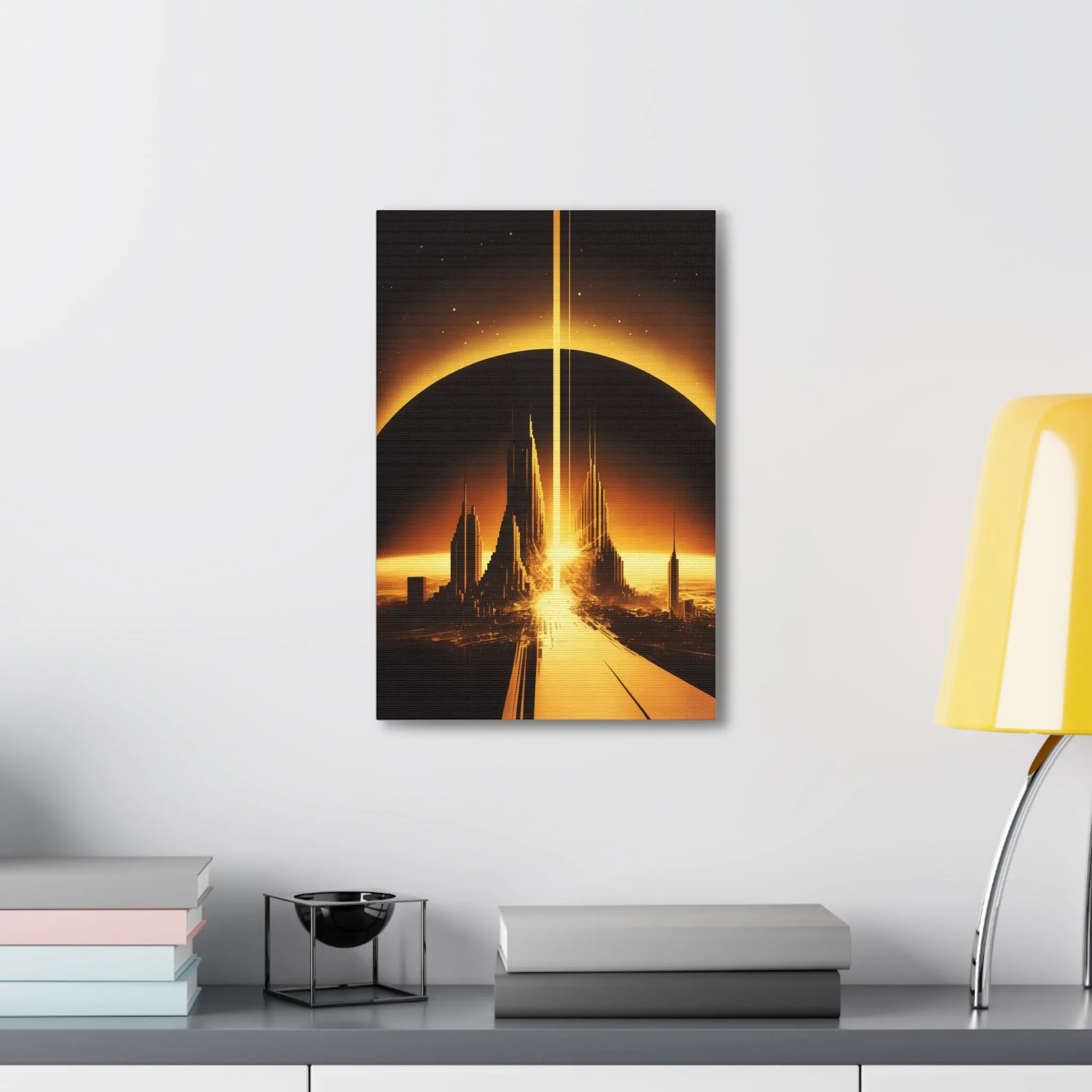 City of Light Wall Art Canvas Spiritual Decor