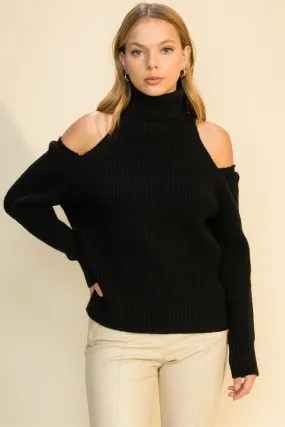 Classic Affair Cold Shoulder Top