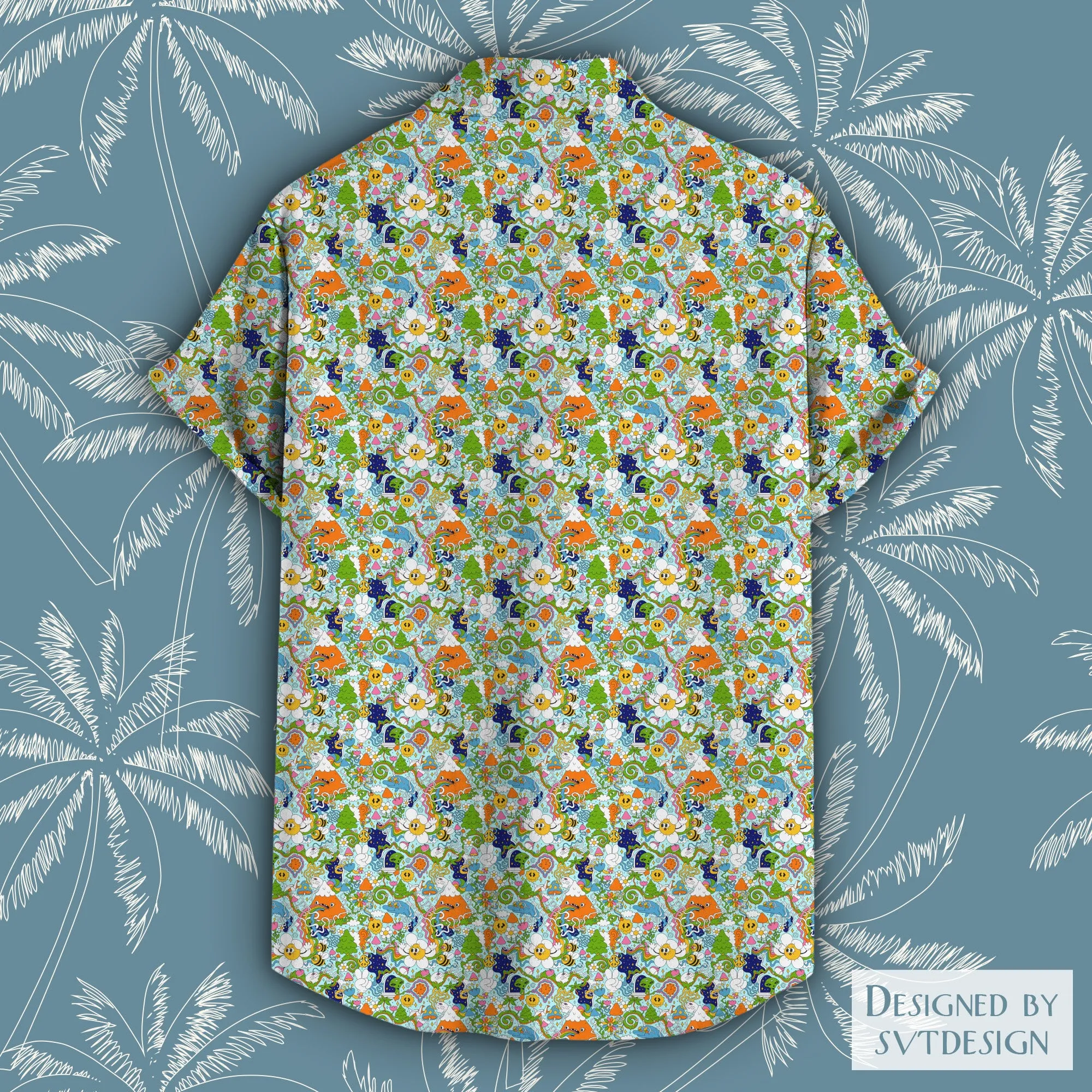 Cloud Buddies Hawaiian Tee