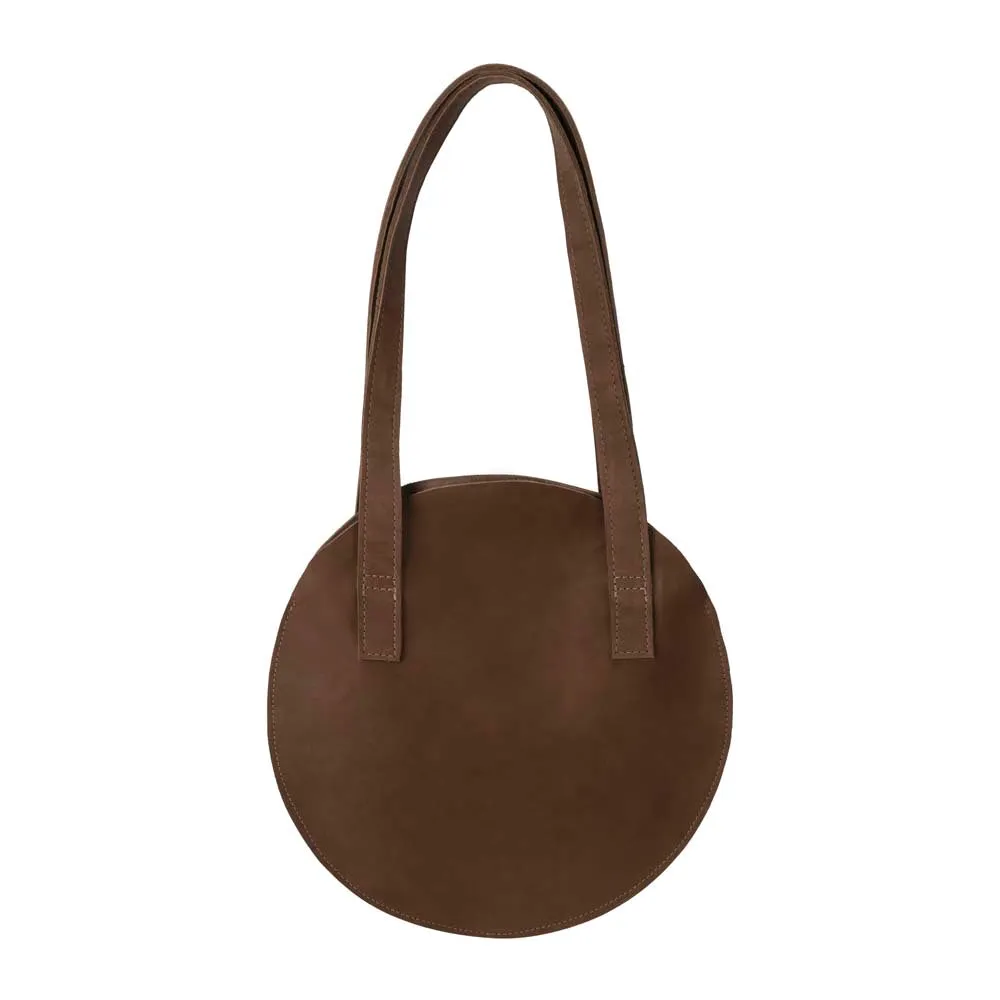 Cool Round Small Bag | Brown