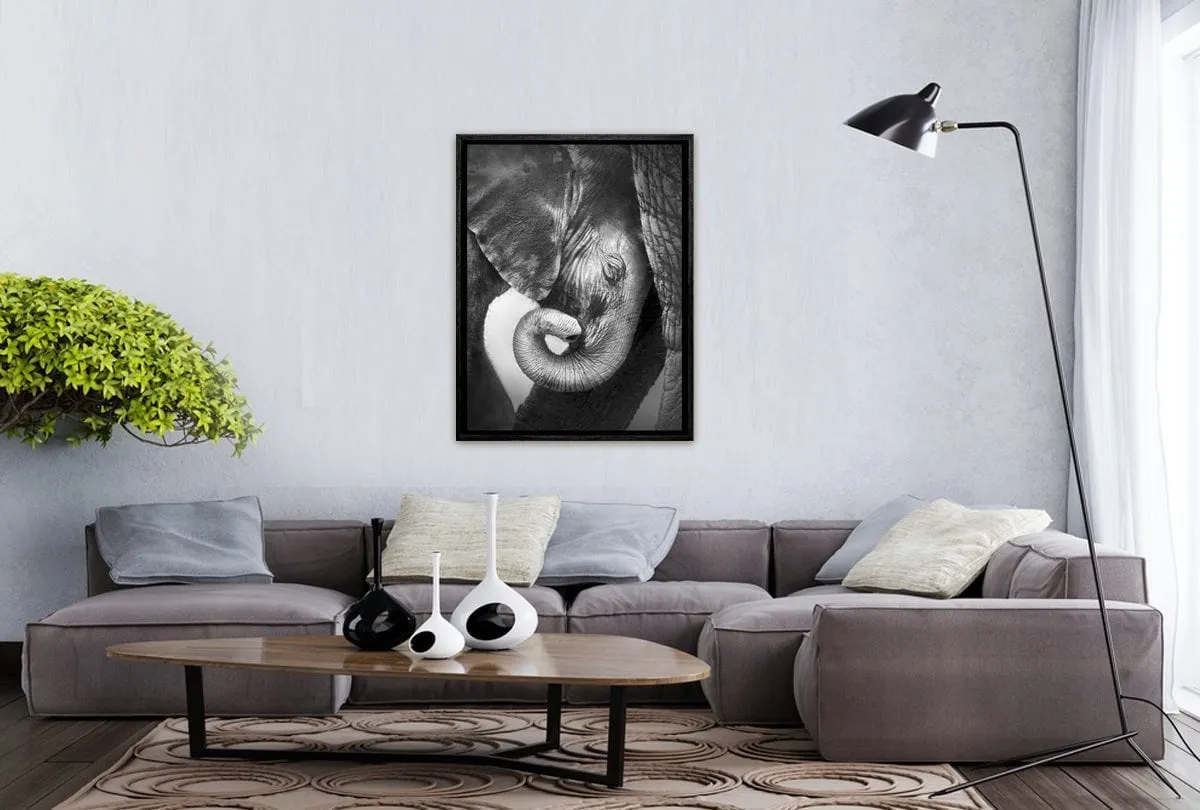 Elephant Calf | Animal Wall Art Print