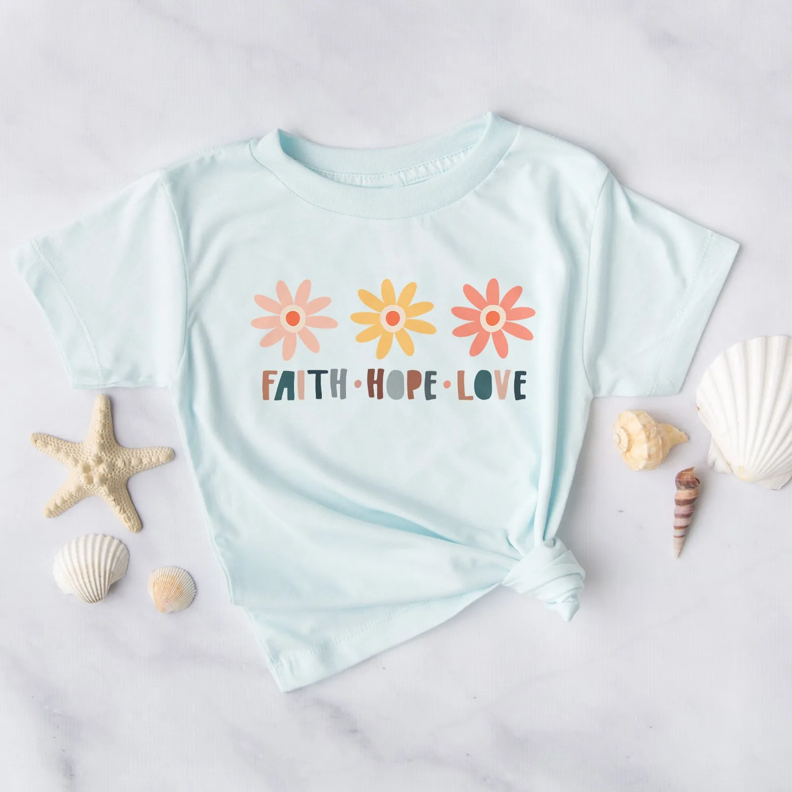 Faith Hope Love Boho Tee