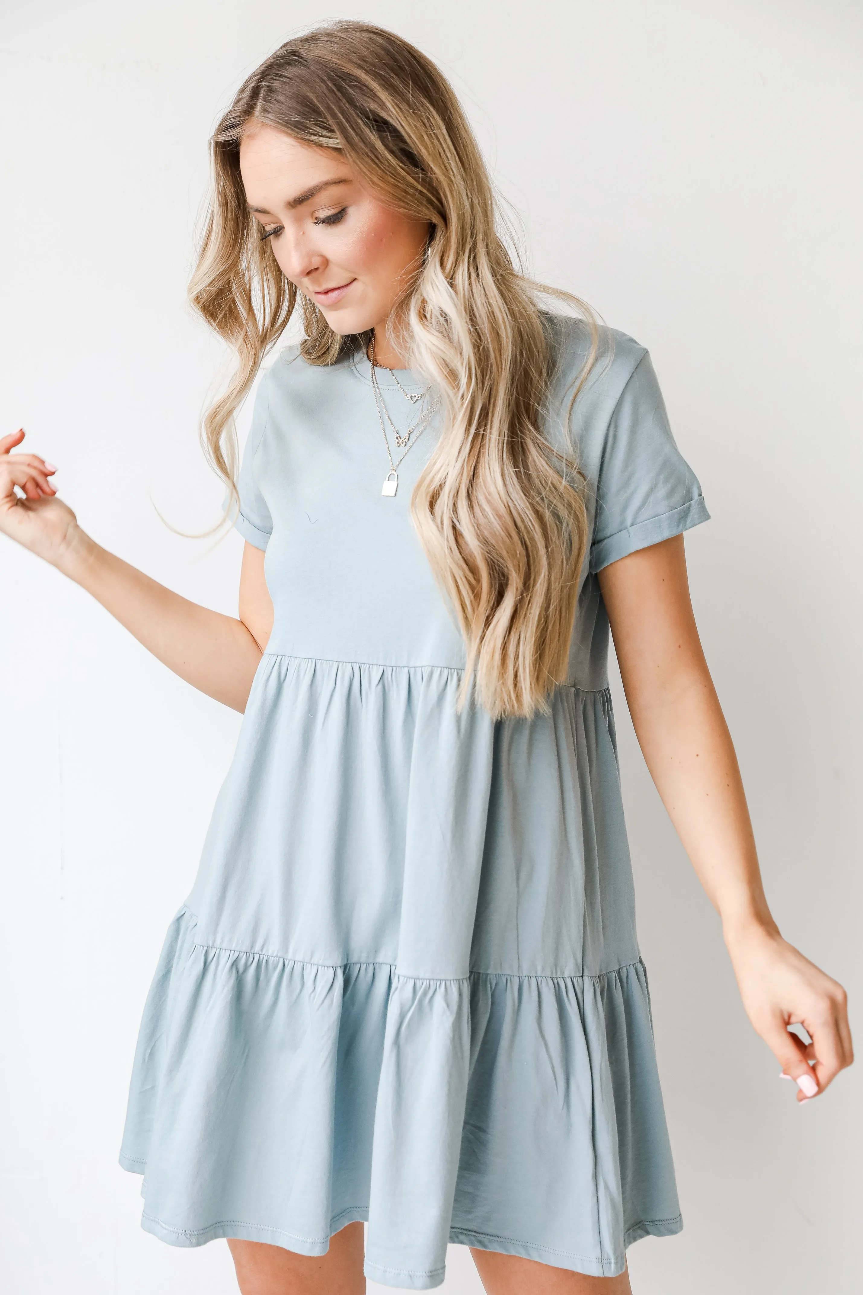 Feeling Cute Tiered Babydoll Dress