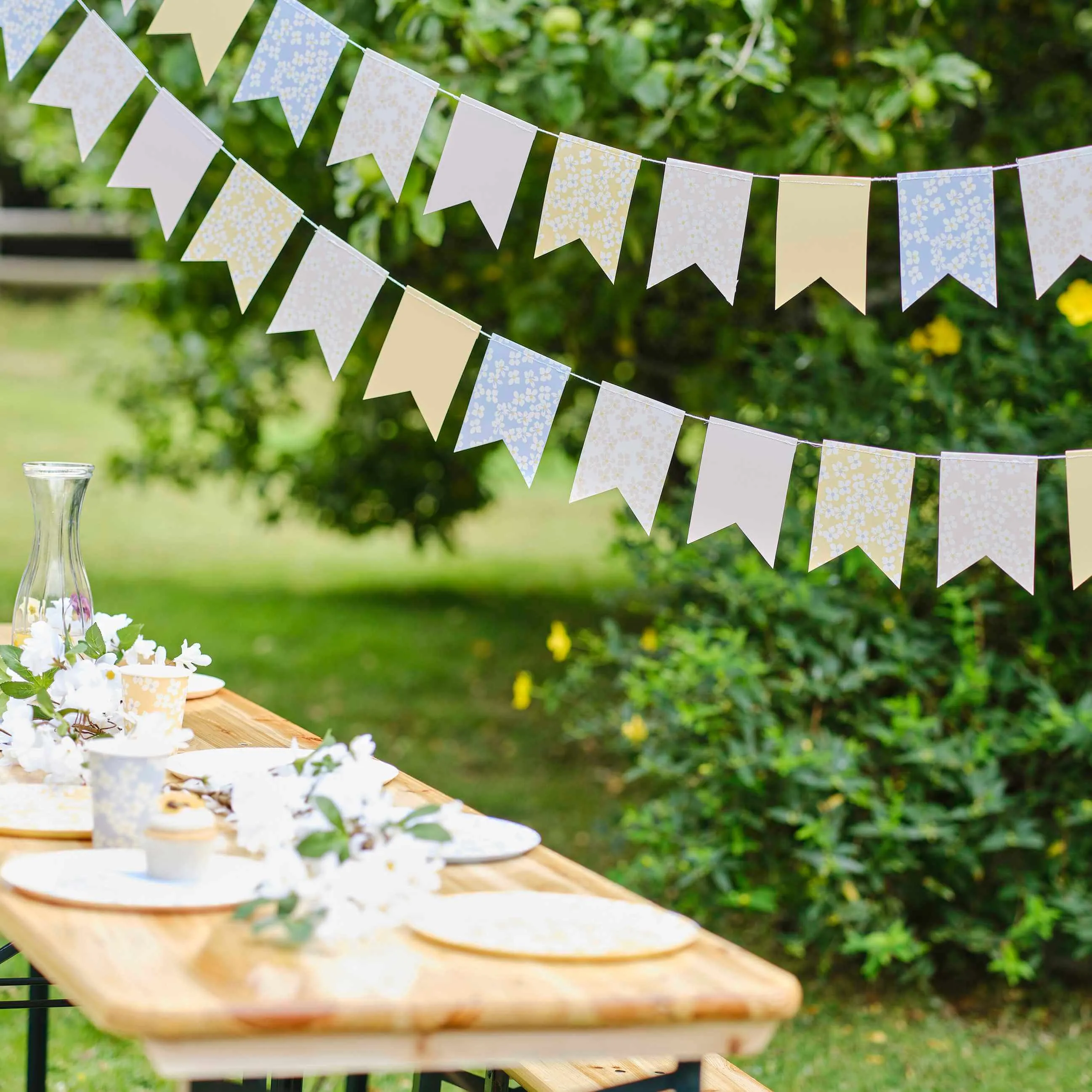 Floral Flag Party Bunting