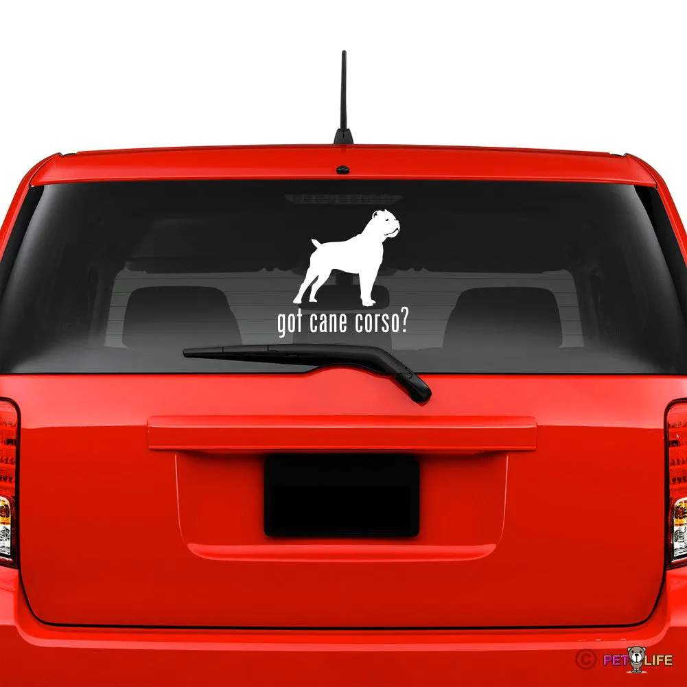 Got Cane Corso Sticker