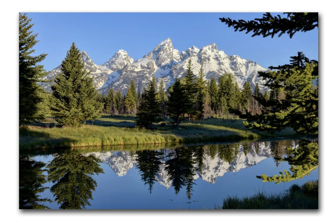 Grand Tetons National Park on Canvas